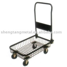 Mesh basket platform hand truck PH1554